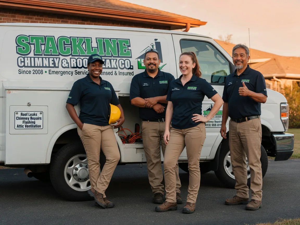 Chimney flashing repair company in Wayne, OH